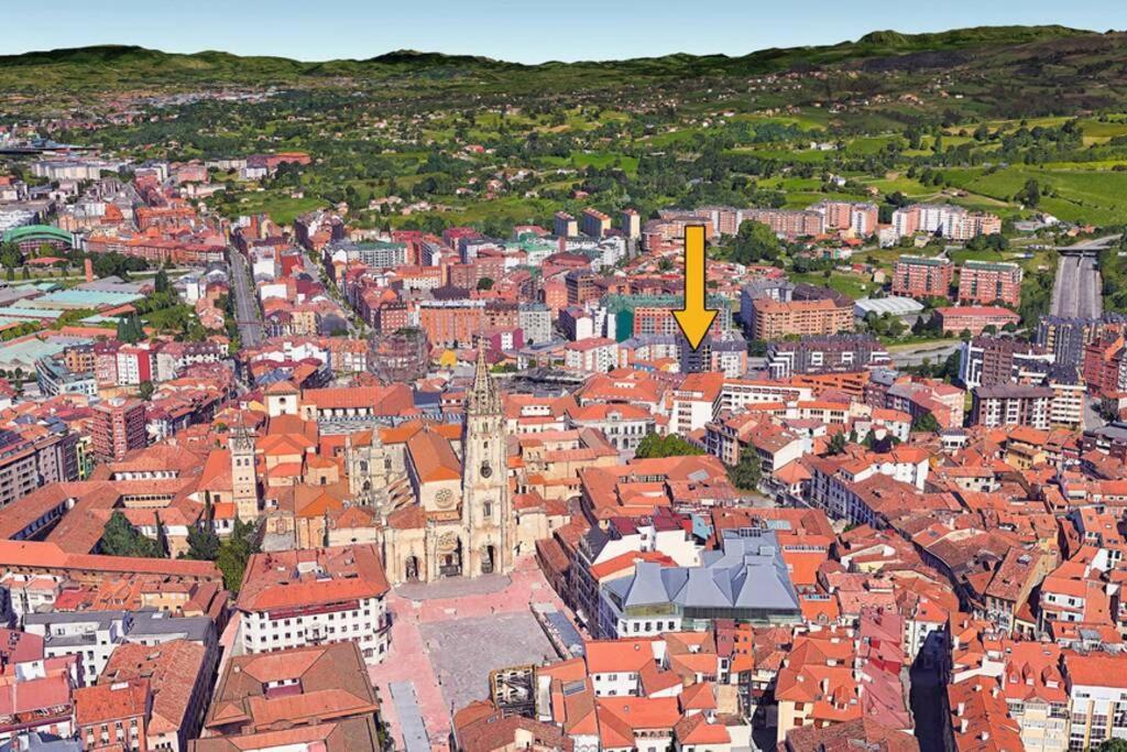 Ferienwohnung Apartamento Soleado, Aparcamiento Gratuito, A Pie Del Centro Oviédo Exterior foto